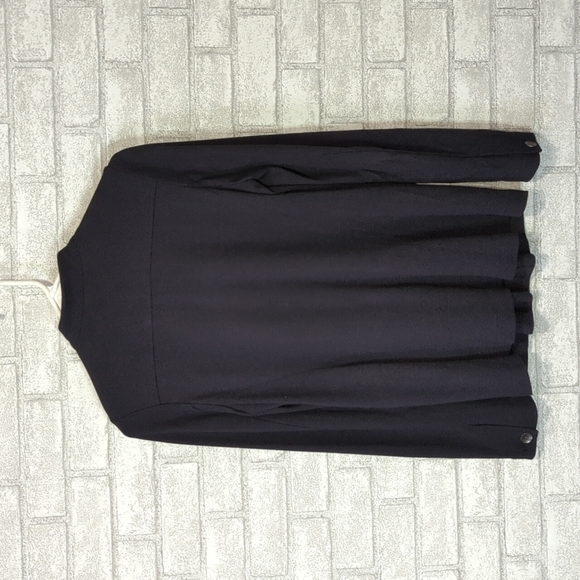 J Jill Black Wool Blend Button Up Jacket Size XS - Picture 5 of 6